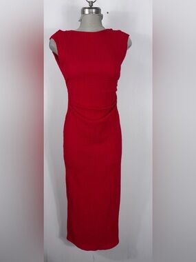 BNWT See You Monday red sleeveless dress size M